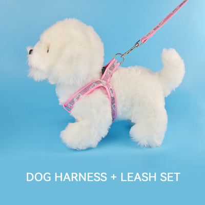 Arnés y correas para mascotas con estampado de Royal Pets