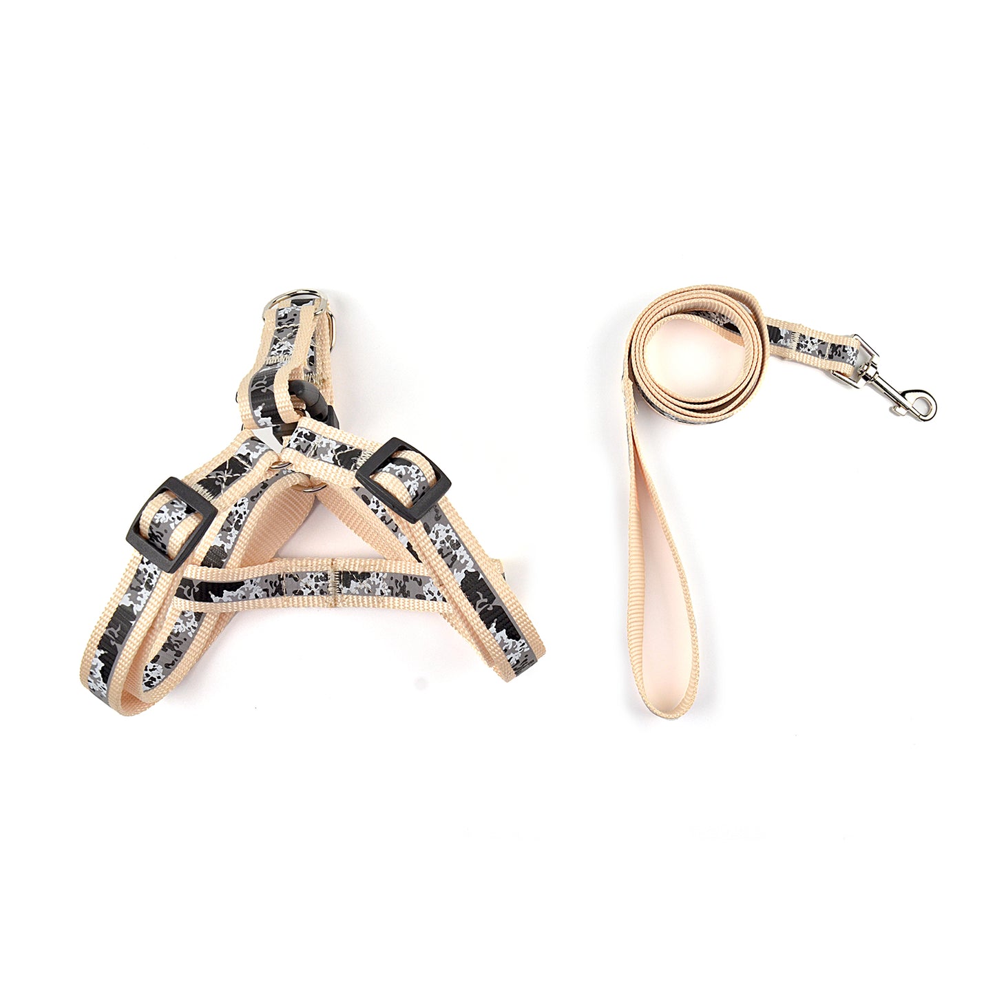 Arnés y correas para mascotas con estampado de Royal Pets