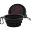 Royal Pets USA Collapsible Dog Travel Bowls, Portable Water Bowl for Dogs or Cats Pet Foldable Feeding Water or Treat for Traveling, Walking & Camping with Carabiner, BPA Free 1000ml