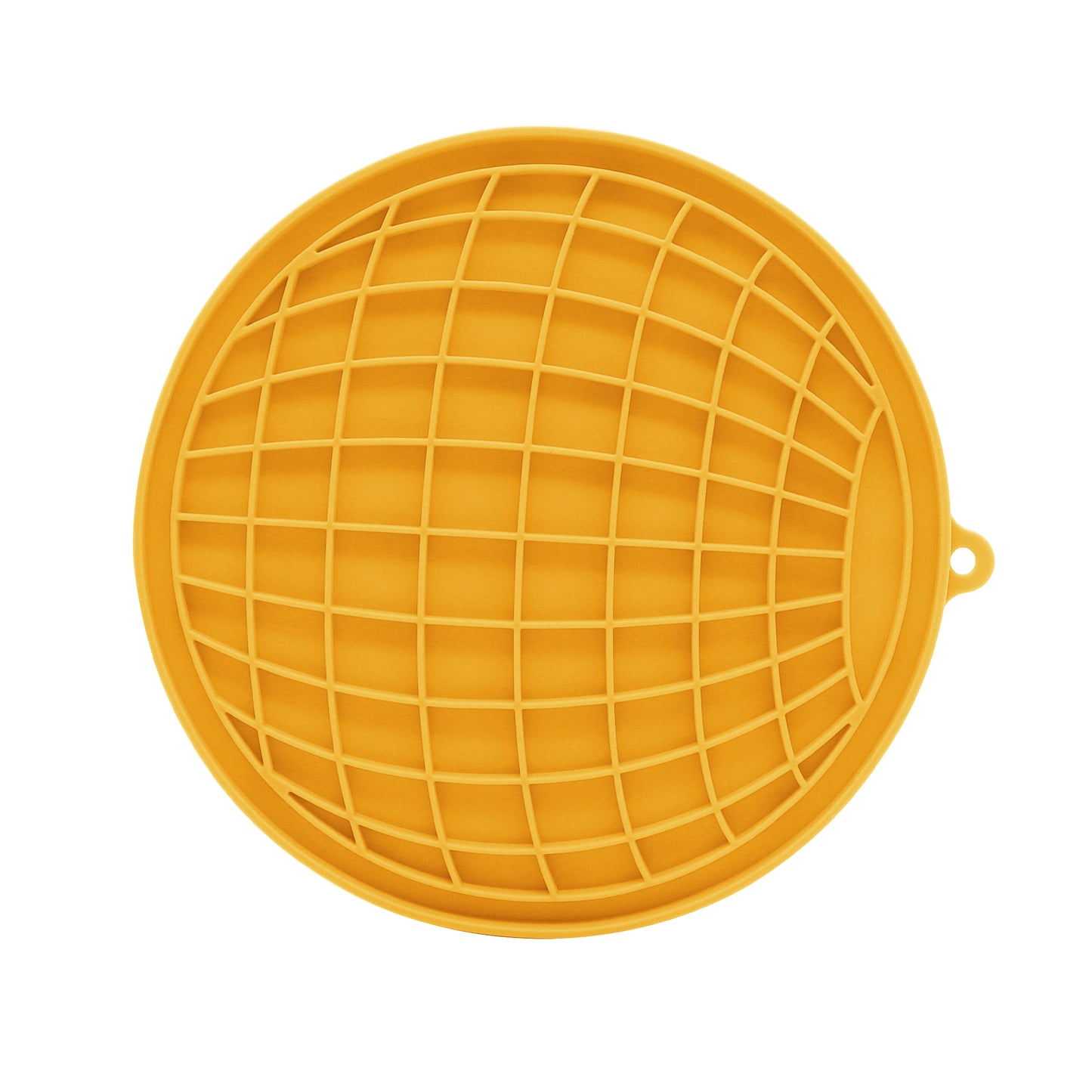Royal Pets USA Pack Earth Shape Yellow Lick Mat for Dog & Cat Slow Feeder ; Perfect for Food, Treats, Yogurt, or Peanut Butter, Alternative to a Slow Feed Dog Normal Mat.