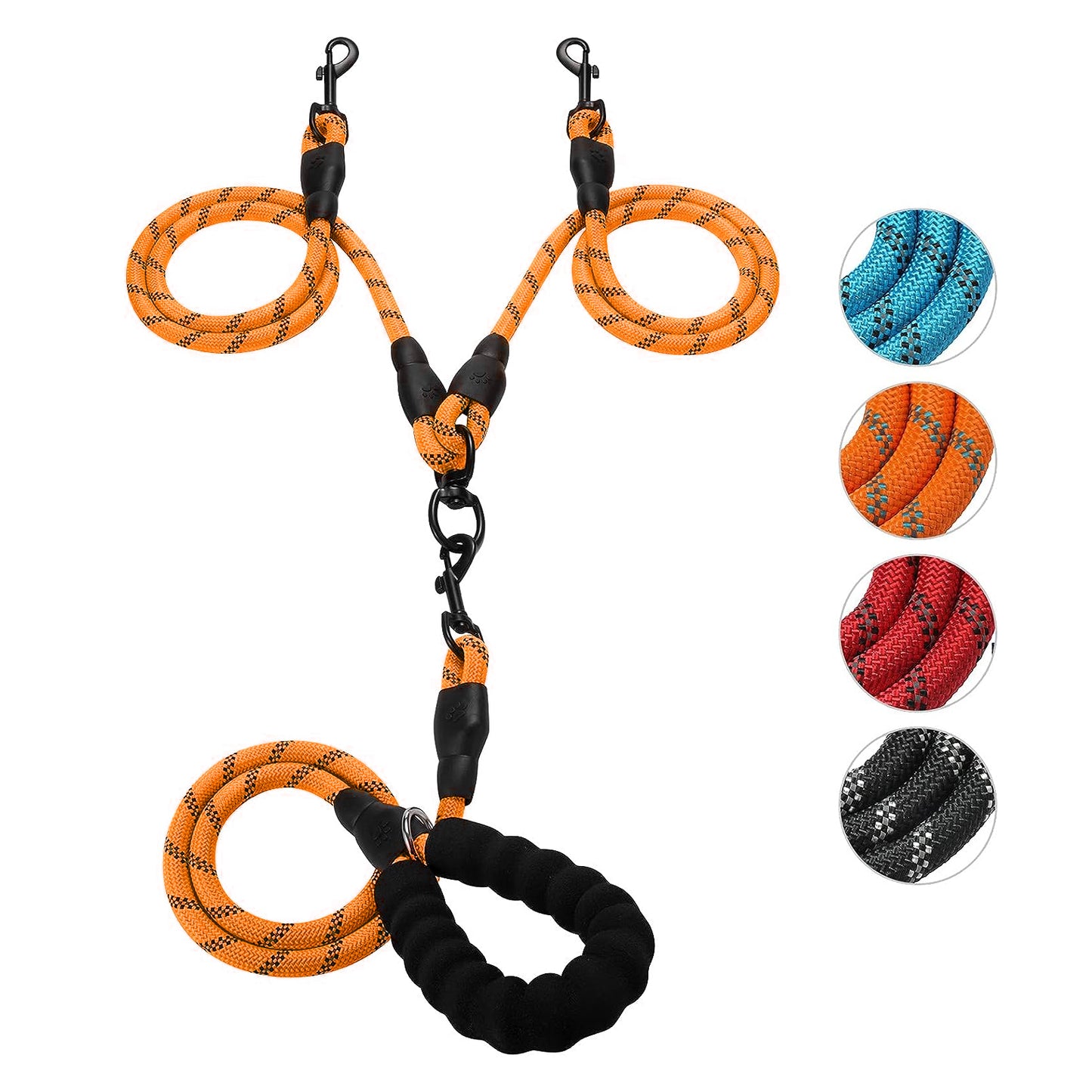 Royal Pets Correas para mascotas de doble cabeza