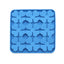 Royal Pets Silicone Pet Square Shaped Slow Feeding Lick Mat, Blue