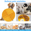 Royal Pets 2-in-1 Silicon Pet Lick Mat with Suction Yellow - Food Grade Safety