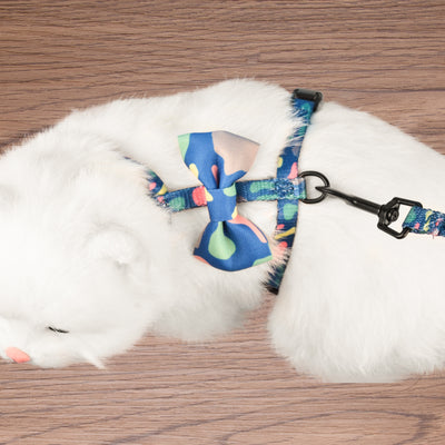 Royal Pets Pet Harness & Leash with Bow