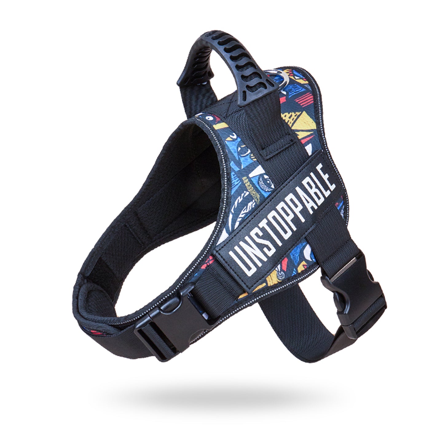 Arnés para mascotas con parche para perros de servicio (L8)