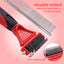 Royal Pets USA Grooming Tool - Professional Double-Sided Undercoat Rake & Extra Wide Grooming Comb, Dual Pack For Dogs & Cats for Shedding Detangling Matted and Knotted Undercoat Hair (Small)