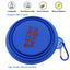 Royal Pets USA Collapsible Dog Travel Bowls, Portable Water Bowl for Dogs or Cats Pet Foldable Feeding Water or Treat for Traveling, Walking & Camping with Carabiner, BPA Free 1000ml