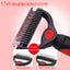 Royal Pets USA Dog Grooming Brush for Shedding 2-in1 Deshedding Tool & Undercoat Rake for Long and Short Hair Dogs with Double Coat - Dematting Comb and Pet Hair Deshedder, Life-Time Guarantee (Large)