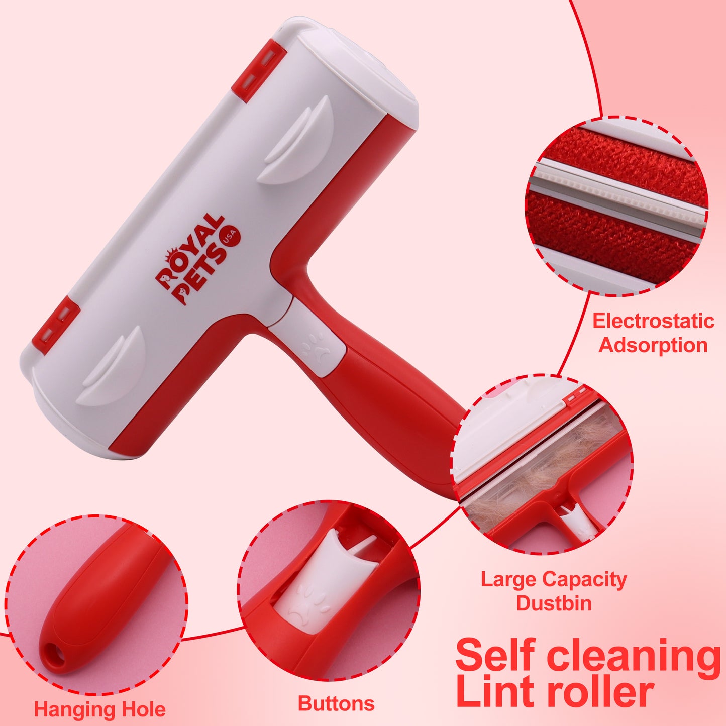 Royal Pets Pet Hair Remover Roller