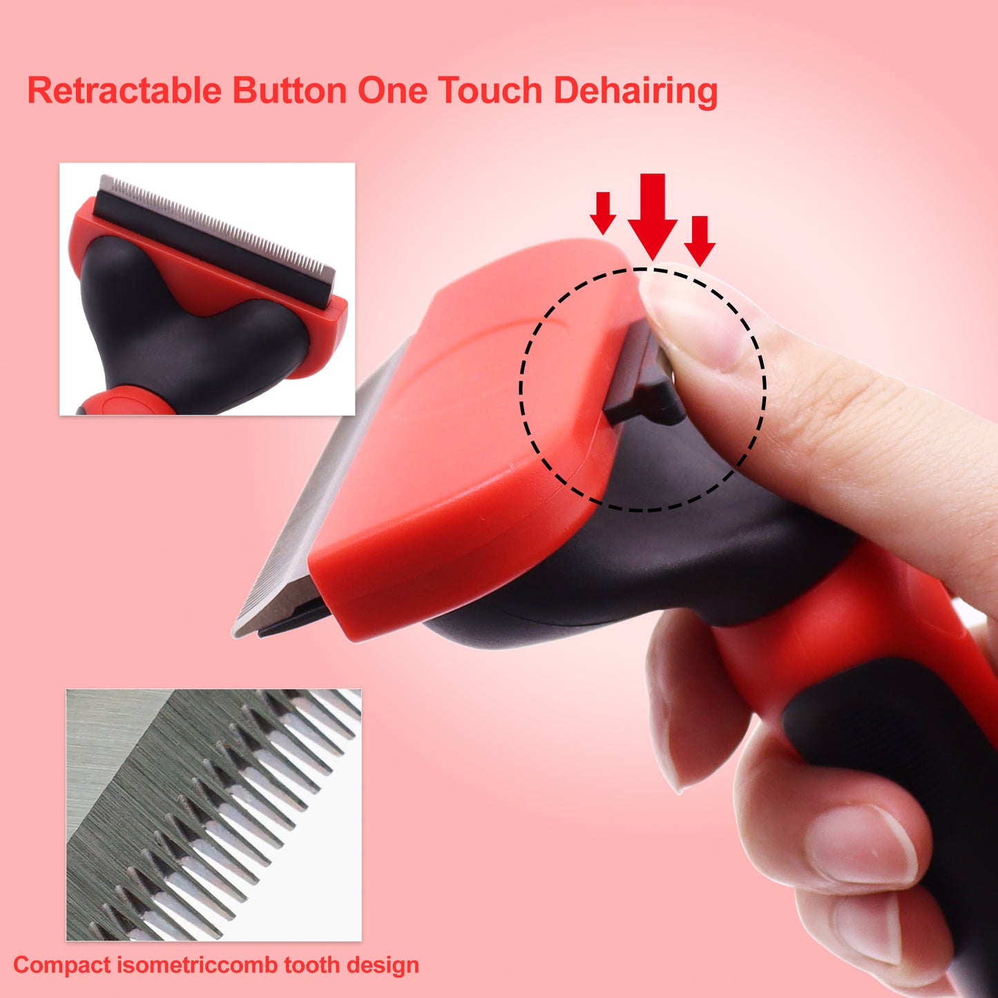 Royal Pets Grooming Deshedding Rake