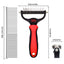 Royal Pets USA Grooming Tool - Professional Double-Sided Undercoat Rake & Extra Wide Grooming Comb, Dual Pack For Dogs & Cats for Shedding Detangling Matted and Knotted Undercoat Hair (Large)