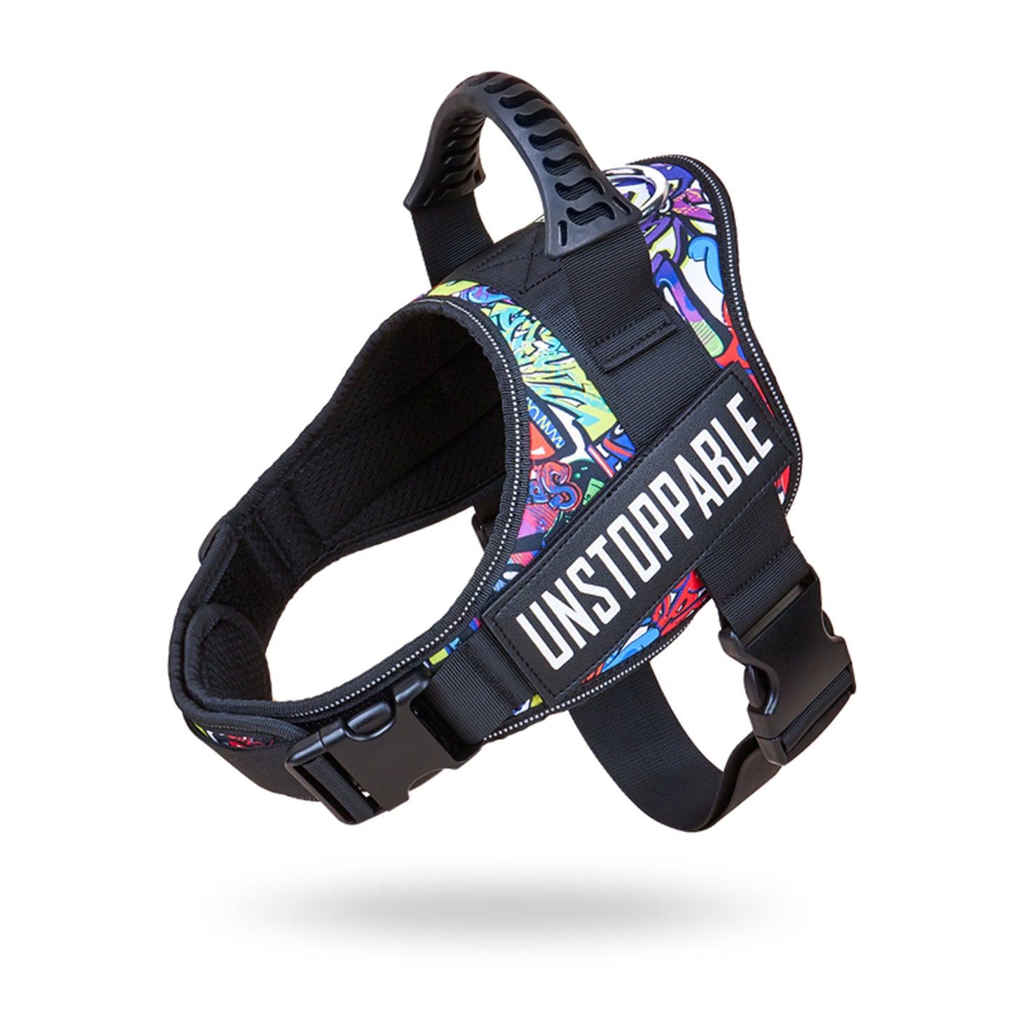 Arnés para mascotas con parche para perros de servicio (L8)