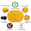 Royal Pets Silicone Pet Slow Feeding Lick Mat Round Yellow - Food Grade Safety