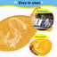 Royal Pets USA Pack Fish Shape Yellow Lick Mat for Dog & Cat Slow Feeder ; Perfect for Food, Treats, Yogurt, or Peanut Butter, Alternative to a Slow Feed Dog Normal Mat.