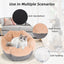 Royal Pets USA Premium and Comfortable Plush Bed for Dogs & Cats with Cushion for Small and Medium Size Dog and Cat with Non-Slip Bottom. (Solid, Large)