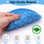 Royal Pets USA Earth Shape Blue Lick Mat for Dog & Cat Slow Feeder ; Perfect for Food, Treats, Yogurt, or Peanut Butter, Alternative to a Slow Feed Dog Normal Mat.