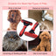Royal Pets Easy Cleaning Pet Deshedding Rake Red