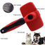 Royal Pets USA Self Cleaning Slicker Pet Brush Grooming and Shedding, Bent Ball Head SS Needles for all Size Dog or Cat - Gently Remove Loose Tangling knot Undercoat Fur Mats -Short to Long Hair.