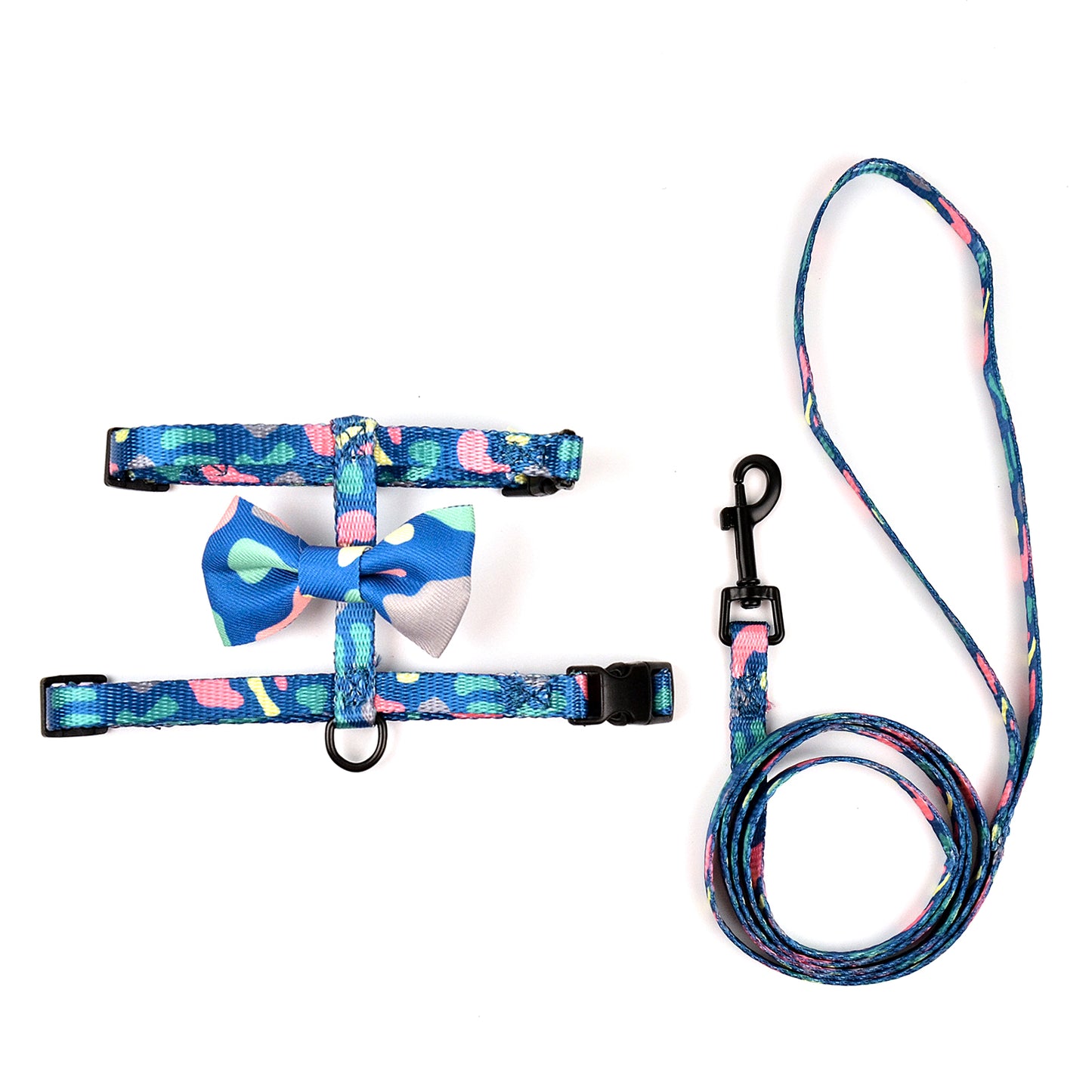 Royal Pets Pet Harness & Leash with Bow
