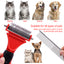 Royal Pets USA Grooming Tool - Professional Double-Sided Undercoat Rake & Extra Wide Grooming Comb, Dual Pack For Dogs & Cats for Shedding Detangling Matted and Knotted Undercoat Hair (Small)