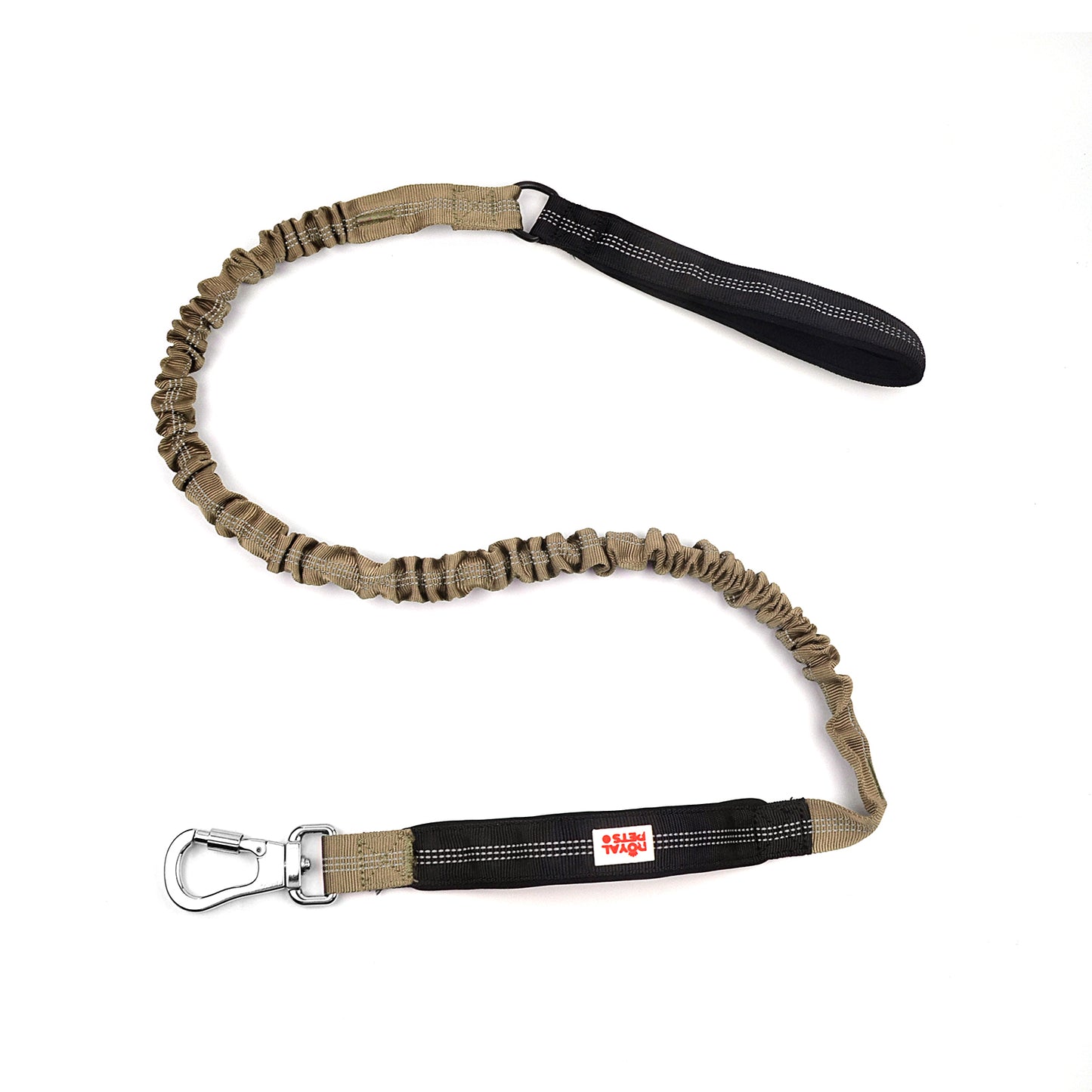 Royal Pets Stretchy Nylon Bungee Reflective Rope Leashes - Extra Strength