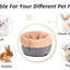 Royal Pets USA Premium and Comfortable Plush Bed for Dogs & Cats with Cushion for Small and Medium Size Dog and Cat with Non-Slip Bottom. (Solid, Large)