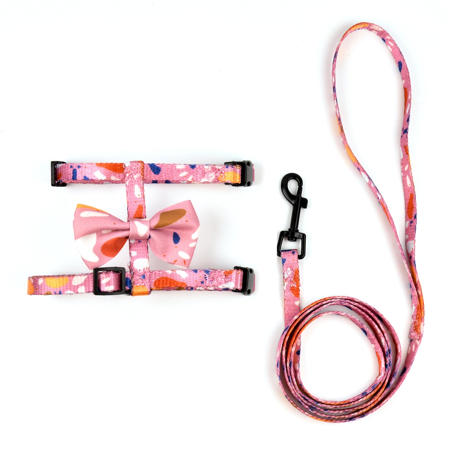 Royal Pets Pet Harness & Leash with Bow