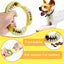 Royal Pets USA Indestructible, Durable & Tough Banana Dog Chew Toy for Aggressive Chewers. Slow Treat Dispensing & Oral Care Interactive Toys for S, M & L Breed - 100% Natural Rubber- 10000 bites tested