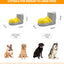 ROYAL PETS USA Indestructible, Durable & Tough Boot Dog Chew Toy for Aggressive Chewers. Slow Treat Dispensing Interactive Toys for S, M & L - 100% NATURAL RUBBER -10000 BITES TESTED - UNIQUE DESIGN FOR ORAL CARE