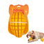 ROYAL PETS USA Indestructible, Durable & Tough Mango Dog Chew Toy for Extreme Aggressive Chewers. Slow Treat Dispensing Interactive Toys for S ,M,L Breed - 100% NATURAL RUBBER -10000 BITES TESTED - UNIQUE DESIGN FOR ORAL CARE