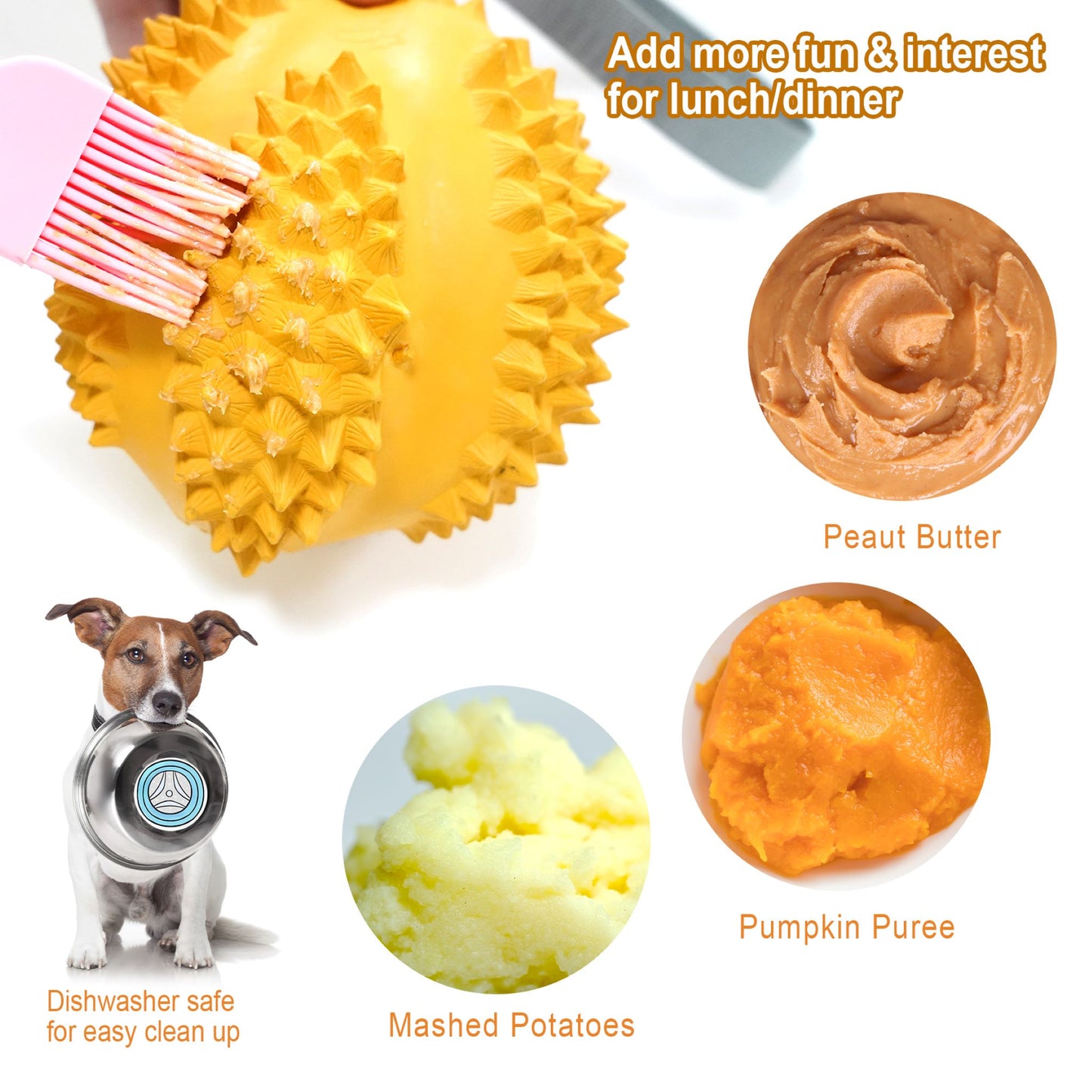 ROYAL PETS USA Indestructible, Durable & Tough Durian Dog Chew Toy for Aggressive Chewers. Slow Treat Dispensing Interactive Toys for S, M & L Breed - 100% NATURAL RUBBER -10000 BITES TESTED - UNIQUE DESIGN FOR ORAL CARE