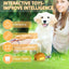 ROYAL PETS USA Indestructible, Durable & Tough Durian Dog Chew Toy for Aggressive Chewers. Slow Treat Dispensing Interactive Toys for S, M & L Breed - 100% NATURAL RUBBER -10000 BITES TESTED - UNIQUE DESIGN FOR ORAL CARE