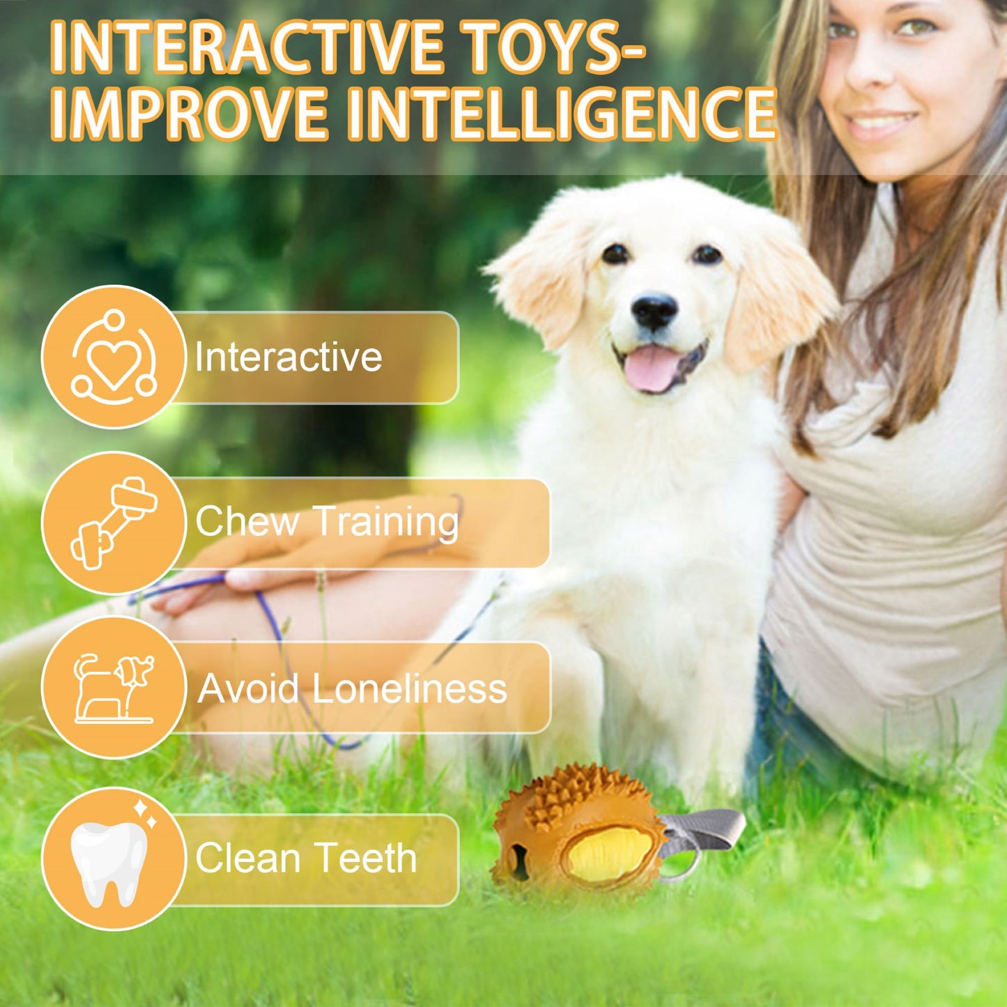 ROYAL PETS USA Indestructible, Durable & Tough Durian Dog Chew Toy for Aggressive Chewers. Slow Treat Dispensing Interactive Toys for S, M & L Breed - 100% NATURAL RUBBER -10000 BITES TESTED - UNIQUE DESIGN FOR ORAL CARE