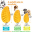ROYAL PETS USA Indestructible, Durable & Tough Mango Dog Chew Toy for Extreme Aggressive Chewers. Slow Treat Dispensing Interactive Toys for S ,M,L Breed - 100% NATURAL RUBBER -10000 BITES TESTED - UNIQUE DESIGN FOR ORAL CARE