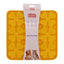 Royal Pets Silicone Pet Square Shaped Slow Feeding Lick Mat Yellow