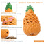 Royal Pets USA Indestructible, Durable & Tough Pineapple Dog Chew Toy for Aggressive Chewers, Slow Treat Dispensing Interactive Toys for S,M & L Breed - 100% NATURAL RUBBER -10000 BITES TESTED - UNIQUE DESIGN FOR ORAL CARE
