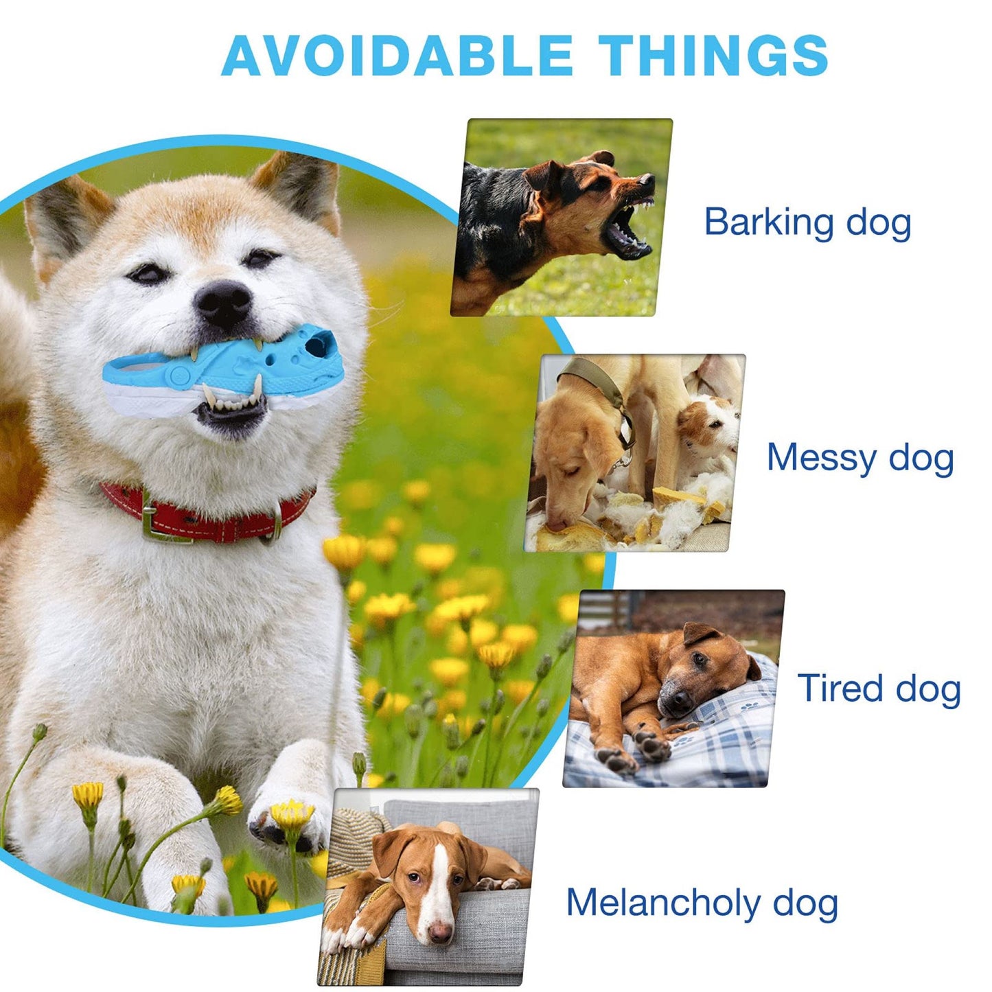 ROYAL PETS USA Indestructible, Durable & Tough Slipper Dog Chew Toy for Aggressive Chewers. Slow Treat Dispensing Interactive Toys for S, M & L Breed -*100% NATURAL RUBBER -10000 BITES TESTED - UNIQUE DESIGN FOR ORAL CARE*