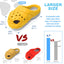 ROYAL PETS USA Indestructible, Durable & Tough Slipper Dog Chew Toy for Aggressive Chewers. Slow Treat Dispensing Interactive Toys for S, M & L Breed -*100% NATURAL RUBBER -10000 BITES TESTED - UNIQUE DESIGN FOR ORAL CARE*
