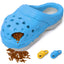 ROYAL PETS USA Indestructible, Durable & Tough Slipper Dog Chew Toy for Aggressive Chewers. Slow Treat Dispensing Interactive Toys for S, M & L Breed -*100% NATURAL RUBBER -10000 BITES TESTED - UNIQUE DESIGN FOR ORAL CARE*