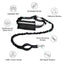 Royal Pets Bungee Rope Leashes With Bag