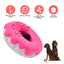Royal Pets USA Indestructible, Durable & Tough Donut Dog Chew Toy for Aggressive Chewers. Slow Treat Dispensing Interactive Toys for S, M & L Breed-100% NATURAL RUBBER -10000 BITES TESTED - UNIQUE DESIGN FOR ORAL CARE
