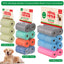 ROYAL PETS USA Poo Bags Eco-Friendly and Reliable. Made from 100% Biodegradable - SAVE EARTH, which Decompose Naturally, Minimizing Pollution. Heavy Duty & Tear Resistant - No more Landfills - ASTM D6400 & EN 13432 CERTIFIED