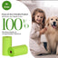 Royal Pets 540 poop bags /36 Rolls with dispenser 100% Biodegradable - SAVE EARTH Dog Poop Disposal Bags 36 Rolls-ASTM D6400 & EN 13432 CERTIFIED