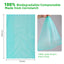 ROYAL PETS USA Poo Bags Eco-Friendly and Reliable. Made from 100% Biodegradable - SAVE EARTH, which Decompose Naturally, Minimizing Pollution. Heavy Duty & Tear Resistant - No more Landfills - ASTM D6400 & EN 13432 CERTIFIED